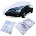 Anti scratch durable custom logo tarpaulin car cover